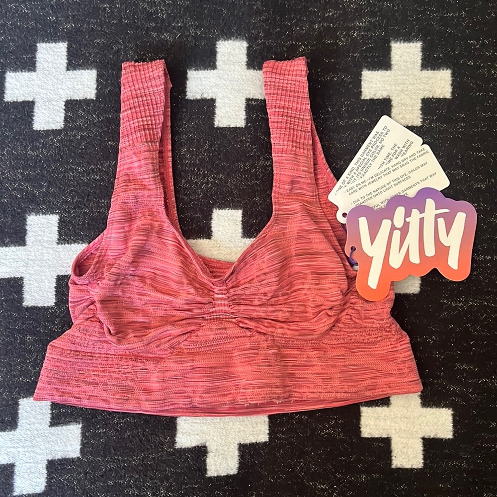 NWT YITTY Nearly Naked Midi Bra